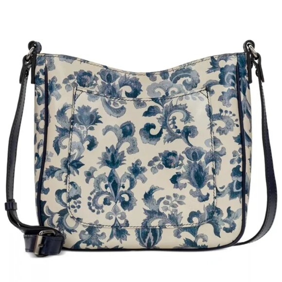 Patricia Nash Handbags - Patricia Nash Emeline Crossbody Purse in Blue Floral